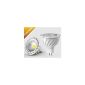 6 Watt [GREENLINE®] LED spotlight 12V MR16 / GU5.3 warm white