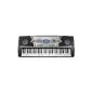 Karcher MIK 5401 keyboard (54 keys, 100 tones, 100 rhythms, power adapter, music stand) (Electronics)