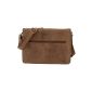 LEABAGS large messenger bag / shoulder bag / shoulder bag / Unit ash from genuine buffalo leather - Unisex - Vintage - 