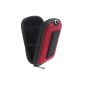 Camera bag with wrist strap and carabiner - Dimensions:. Compact camera S - suitable for Canon Ixus 125