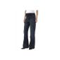 Solid maternity jeans with belly band