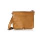 PAUL MARIUS Messenger Bag Messenger size M (A4) laptop bag vintage leather brown LE MESSAGER (Textiles)