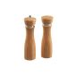 Kesper 13640 pepper mill and salt shaker set, bamboo 21.5 cm height (household goods)