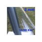 PVC foil - 2 mm thick - transparent and weatherproof - fabrics sold by the meter (200 cm x 100 cm)