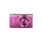 Canon IXUS 155 Digital Camera (20 Megapixel, 10x opt. Zoom, 6.8 cm (2.6 inch) LCD, HD-ready) pink (electronics)