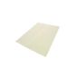Modern shaggy carpet TAMPA natural cream Uni monochrome cuddly soft, 70 x 130 cm