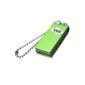 Cle Mini 32GB USB 2.0 Flash Drive Metal Disk Drive Memory Stick Thumb Baton U Green (Electronics)