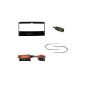 Radioblende SET FORD Focus, Mondeo, Galaxy, Fiesta, Cougar, with storage compartment, black (Electronics)