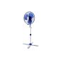 Quiet fan with remote control