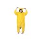 Autek Animals Onesie Unisex Costume Hoodies Pajamas sleep Pikachu use (PJ-Pikachu) (Clothing)