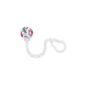 NUK teat chain with clip for secure attachment of the pacifier to baby's clothing, BPA-Free, 1 piece (Baby Product)