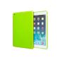 Air Juppa® Apple Ipad / Iphone 5 5th Gen Silicone TPU Case with Screen Protection Film (Green / Green)