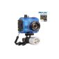 Underwater Digital Camera Pack HD14 Deep Fujifilm Finepix AV200 + 80m waterproof underwater housing + LF300 3W Torch (Electronics)