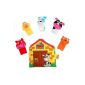 Cute little house with finger puppets
