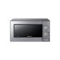 Samsung ME71M / XEG microwave / 20 L / 800 W / stainless steel / ceramic enamel / mechanical control (Misc.)