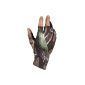 Hunting Shooting Fishing Airsoft Camo Camouflage Stretch Gloves One Size Fit All (Misc.)