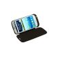 External Battery Case for Samsung Galaxy S3 i9300 (3200 mAh) (With Kick Stand Media) BLACK (Wireless Phone Accessory)
