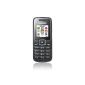 Samsung GT-E1050 Mobile Phone GSM / Dual Band Black (Electronics)