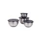 Berghoff Geminis bowl set with anti-slip, 8 pieces (household goods)