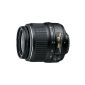 Nikon AF-S DX Zoom Nikkor 18-55mm 1: 3.5-5.6G ED II lens (52mm filter thread) (Electronics)