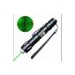 coolshiny® militaire imperméable laser lamp de poche pointeur laser vert Pen 5-10 Km Range Super Bright Lighting (Misc.)