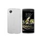 mumbi Cases Google Nexus 5 shell transparent white (accessory)