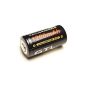 Rechargeable battery CR123A / 3V 1200mAh Lr123A GTL (Electronics)