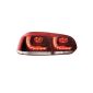 Dectane RV39ADLRC LED taillights VW Golf VI 08+ R-Look, red / crystal (Automotive)