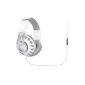 JBL Synchros S700 Over-Ear Headphones with Apple / Universal Remote and Mic - White (Electronics)