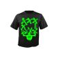 SIDO - Dripping Mask - Green - T-Shirt (Textiles)