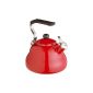 Kitchen Craft Le'Xpress colored whistling kettle Red chilli 2 L (Kitchen)