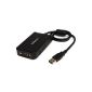 StarTech.com Adapter / USB 2.0 to VGA Video Converter - External Graphics Card - Male / Female - 1920x1200 (Personal Computers)