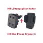 HR Richter Universal Mobile Smartphone PDA Car Holder Mount Mini Phone Gripper 6 1245/46 and Ventilation Mounting System for Apple iPhone i-Phone 3G 3 G 3GS 3G S 4 4S 4-S Base Lutea Lutea 2 II (Electronics)