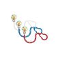NUK 10256256 Disney Winnie sucker chain with clip for secure attachment of the pacifier to baby's clothing, 1 piece, color non-selectable (Baby Product)