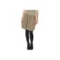 CASPAR ladies all year corduroy skirt / skirt with balloon figure friendly stretch waistband - RO004 (Textiles)