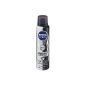 Nivea Men Invisible for Black & White Power Anti-Perspirant Spray, 6-pack (6 x 150 ml) (Health and Beauty)