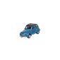 Jouetprive-Citroen 2CV A blue metal (Toy)