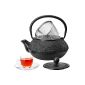 VonShef Teapot Cast Iron / Kettle Style Oriental 0.8L
