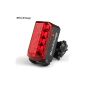 Coolchange Bicycle LED rear light with laser tracking (Misc.)
