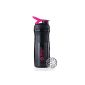 Blender Bottle Blender Sport Black-Pink, Pack of 1 (household goods)