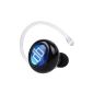 DBPOWER Mini Lightweight Wireless Radiation Protection Bluetooth Headphone for Smart Phones, Tablet Pc with Bluetooth Founction Such As Iphone 3 3g 3s 4 4s 5 5c 5s, Samsung Galaxy Mega 6.3, S4 / S4 Mini / S5 / S3 / S2 / Grand 2 / Note 2 N7100 / Note 3 N900, Black (Electronics)