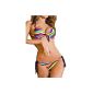 Swimsuit Bikini 2 pieces Women push up Multicolor (Miscellaneous)