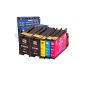5x cartridges Sparset replacement for Hp 932 XL + 933 XL Original alaskaprint ink, 2x HP 932 black, 1,000 pages + 1x Hp 933 Cyan, 825 pages + 1x Hp 933 magenta, 825 pages + 1x Hp 933 yellow, 825 pages Power replacement for Hp CN053AE-56AE (Electronics)