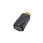 Pinnacle-HD Premium HDMI to VGA with Audio VGA to HDMI Converter for PC / TV / PS3, Color: Black (Electronics)