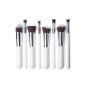Professional Makeup Brush Kit 8PCS white Eyeshadow Blush Brush Foundation Powder Makeup Brushes Kit identifies Anti-MT79 (Miscellaneous)