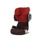 Cybex Solution X2-Fix 511112007 Lipstick-red, child car seat group II / III (Baby Product)