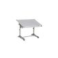 Drawing board, MDF white adjustable workbench Adjustable drawing table worktable for signatory table for drawing