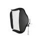 Walimex Pro Magic Softbox for Compact Flashes (60x60 cm) (Accessories)