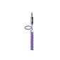 Belkin MixIt audio coiled cable (3.5 mm to 3.5 mm jack, 1.8m) purple (Accessories)