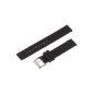 Pure Grey unisex rubber strap 18mm black 2413 (clock)
